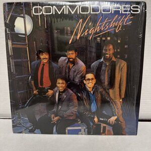 THE COMMODORES NIGHTSHIFT STEREO RECORD ALBUM‎